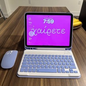 Bluetooth Keyboard Case and Mouse for iPad 10th Generation